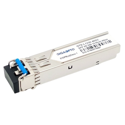 MSA 3G SD HD 3G SDI SFP Alıcı-Verici 1310nm 40KM DFB PIN Optik Verici Alıcı Modülleri Çift LC DOM