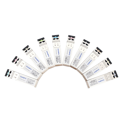12Gb/S CWDM 1270 1450nm Video SFP Alıcı-Verici Tek Optik Dijital Teşhis Verici 20km LC