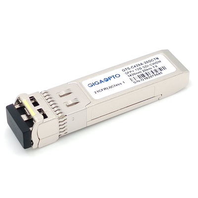 12Gb/S CWDM 1270 1450nm Video SFP Alıcı-Verici Tek Optik Dijital Teşhis Verici 20km LC