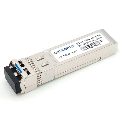 12Gbps 10km 1310nm Tek Verici Video SFP Alıcı-Verici Modülü MSA Olmayan Pinout LC SMF DOM