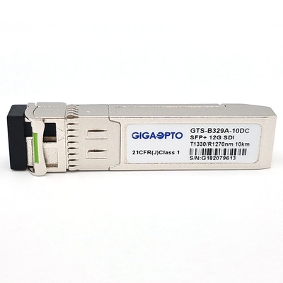 12G UHD SDI Video SFP Alıcı-Verici BiDi 13T 12R SMPTE Optik Alıcı-Verici