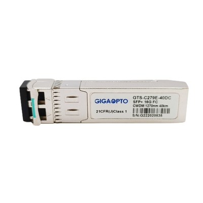 16G SFP+ CWDM 1270nm-1610nm 40km Fiber Kanal Alıcı-Verici Modülü SMF