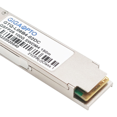 100GBASE-SWDM4 QSFP28 850nm-940nm MMF Alıcı-Verici 100m DOM LC