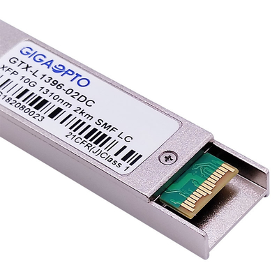 LC Dubleks XFP 10GBASE-LR Lite Alıcı-verici 1310nm SMF 2km DOM