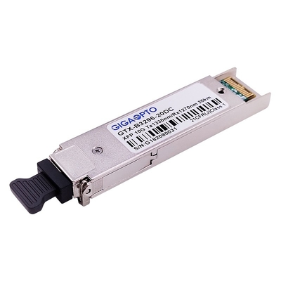 LC DOM 10Gbps BIDI XFP ELR Optik Alıcı Modülü 1270nm / 1330nm 20km