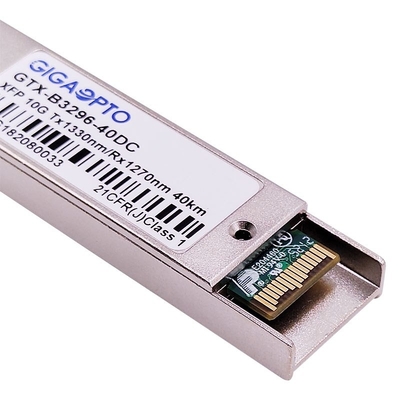 XFP BIDI ER40 10Gbps Fiber Alıcı Modülü 1330nm / 1270nm 40km DOM