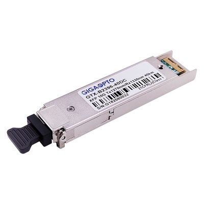 DOM 10Gbps XFP WDM Fiber Alıcı Modülü 1270nm / 1330nm 40km