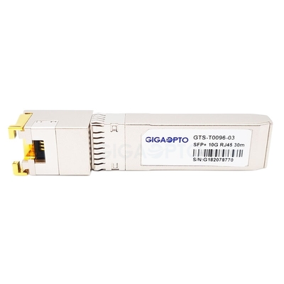 10GBASE-T Bakır Cisco SFP-10G-T-X Uyumlu RJ45 Alıcı Modülü