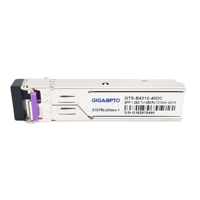 GLC-BX40-DA için 1000BASE-BX Çift Yönlü SFP Cisco Uyumlu SFP 40km SMF