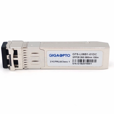 MMF Cisco SFP-25G-SR-S için 850nm SFP28 Optik Alıcı Modülü 100m