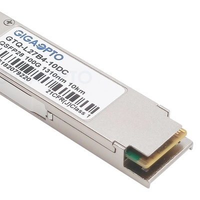 QSFP28 CWDM4 Cisco Uyumlu Telsiz SMF 10km QSFP-100G-4WDM-S için
