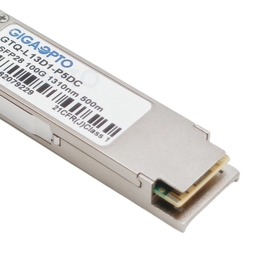 Cisco QSFP-100G-DR-S için Tek Lambda QSFP28 Optik Alıcı Modülü 500m LC