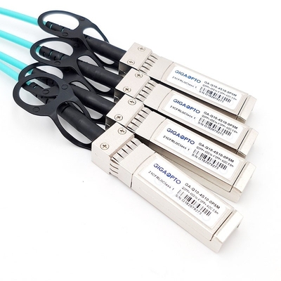 Breakout Cisco QSFP-4X10G-AOC Uyumlu QSFP+ ila 4x10G SFP+