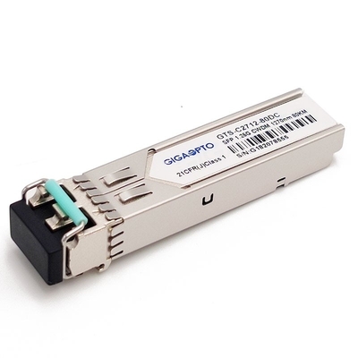 Cisco CWDM-SFP-xxxx için 1000BASE-CWDM Fiber Alıcı-Verici 80km SMF
