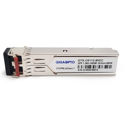 Cisco CWDM-SFP-xxxx için 1000BASE-CWDM Fiber Alıcı-Verici 80km SMF