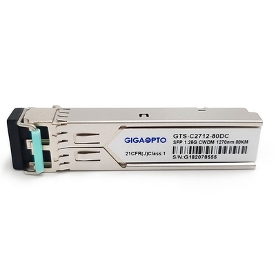 Cisco CWDM-SFP-xxxx için 1000BASE-CWDM Fiber Alıcı-Verici 80km SMF