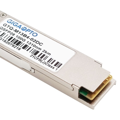 QSFP28-PSM4-100G CISCO Uyumlu Alıcı-Vericiler 1310nm Modül MTP / MPO-12 SMF 2km