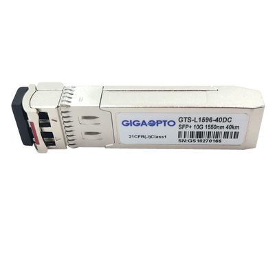 Ethernet ve Veri Merkezi için 1550nm HPE X130 10G-ER SFP Alıcı-Verici JG234A 40km SMF