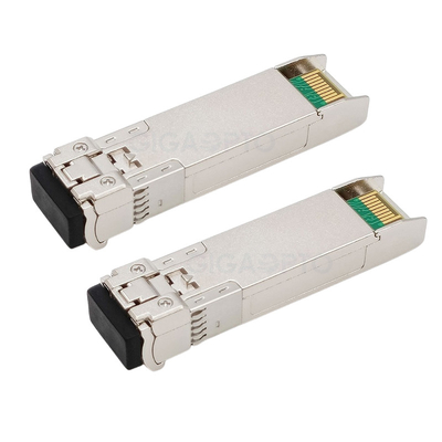 SMF SFP-10G-BX20D için 1330nm / 1270nm 10Gbps SFP+ Cisco Telsiz Modülü