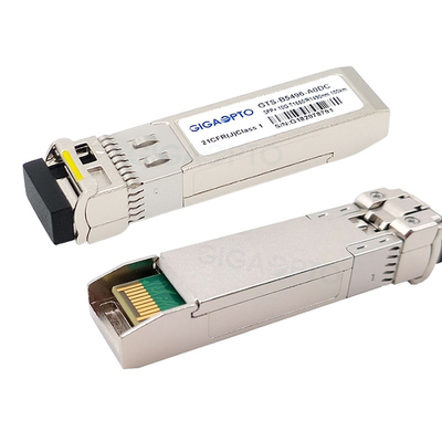 SMF SFP-10G-BX20D için 1330nm / 1270nm 10Gbps SFP+ Cisco Telsiz Modülü