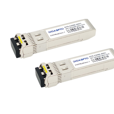CWDM-SFP10G-Xx için 10GBase Cisco Uyumlu Fiber Alıcı Modülü 1270-1610nm