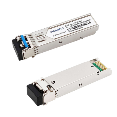 100GHz Cisco DWDM-SFP Uyumlu 1G DWDM SFP ZX Alıcı-Verici 80km