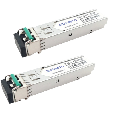 HP JD063B X125 için 80km SMF LC 1000BASE-ZX SFP Alıcı-Verici