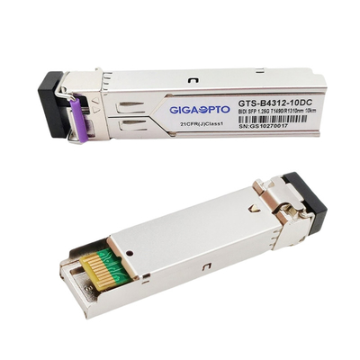 GLC-BX-D için 1000BASE-BX Cisco SFP BiDi Telsiz TX1490nm / RX1310nm SMF 10km