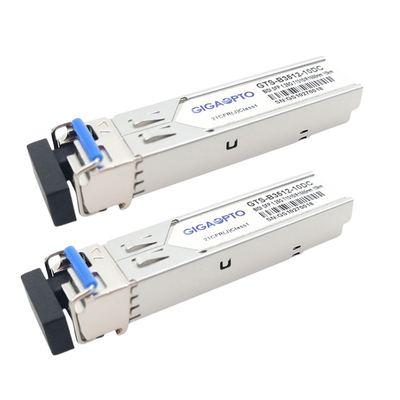 T1310nm / R1550nm Cisco GLC-BX-10U Uyumlu SFP BIDI Alıcı-Verici 10km