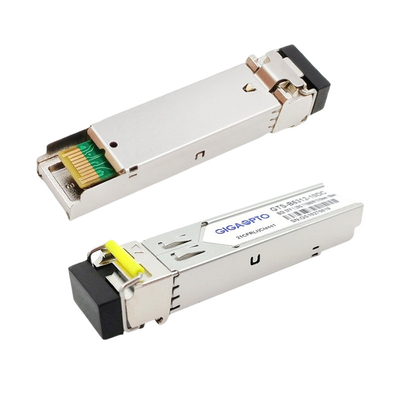TX1550nm RX1310nm Cisco 1000BASE-BX SFP Alıcı Modülü SMF GLC-BX-10D için 10km