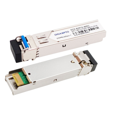 Cisco GLC-BX40-U için 1.25G TX1310nm RX1550nm BIDI SFP Alıcı-verici 40km SMF LC DOM