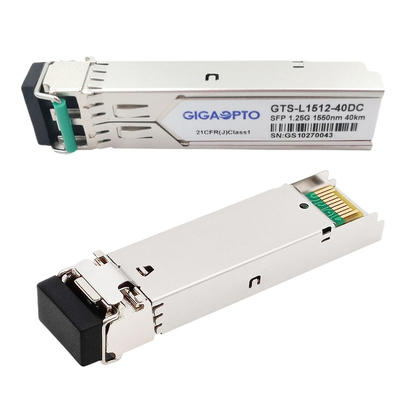 SMF GLC-EX-SM1550-40 için 1550nm Cisco SFP Optik Alıcı-Verici 40km