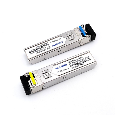 LC Bağlayıcısı SFP Optik Alıcı 1.5W Güç tüketimi