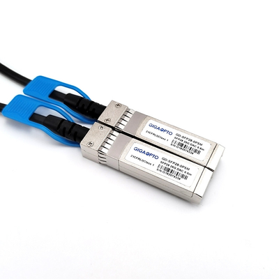Yüksek hızlı veri aktarımı için 10 Gbps RoHS uyumlu PVC SFP kablosu