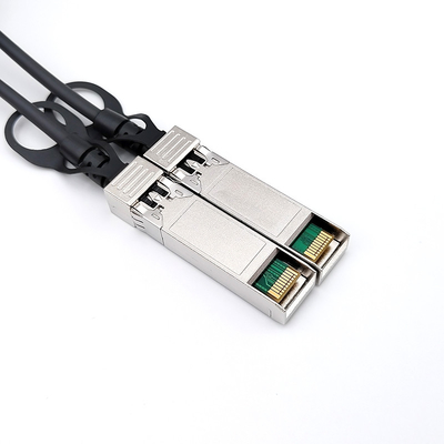 10Gbps 30AWG Doğrudan Bağlantı Kablosu Yüksek Hızlı Veri Taşıma için Siyah Renk