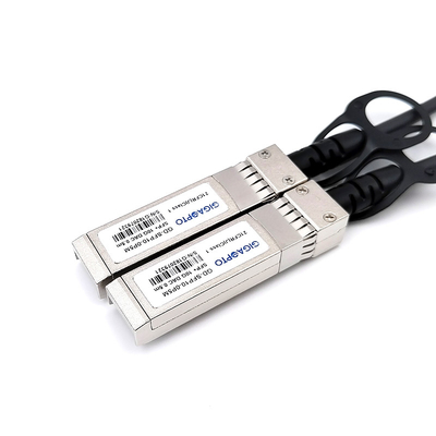 SFP + Bağlantısı 1000 döngü Dayanıklılık 10GB SFP Kablo için