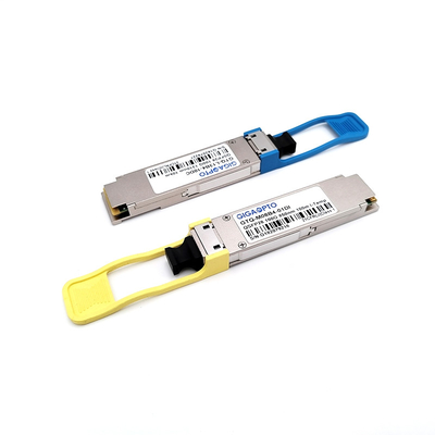 100G QSFP28 Transceiver ile LC Duplex Bağlantısı Verim Hızı 100G'ye kadar