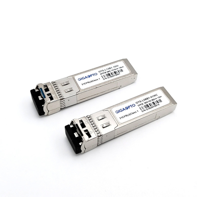 Tek Mod 10km CWDM Fiber Optik Ağ için SFP Alıcı