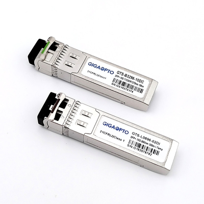 LC Bağlantısı SFP+ Optik Alıcı 1.5W Duplex/Simplex
