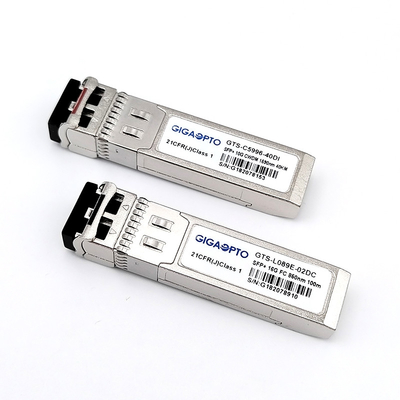 LC Bağlantısı Fiber Channel SFP 100000 Saat MTBF ve 25g Ağırlık